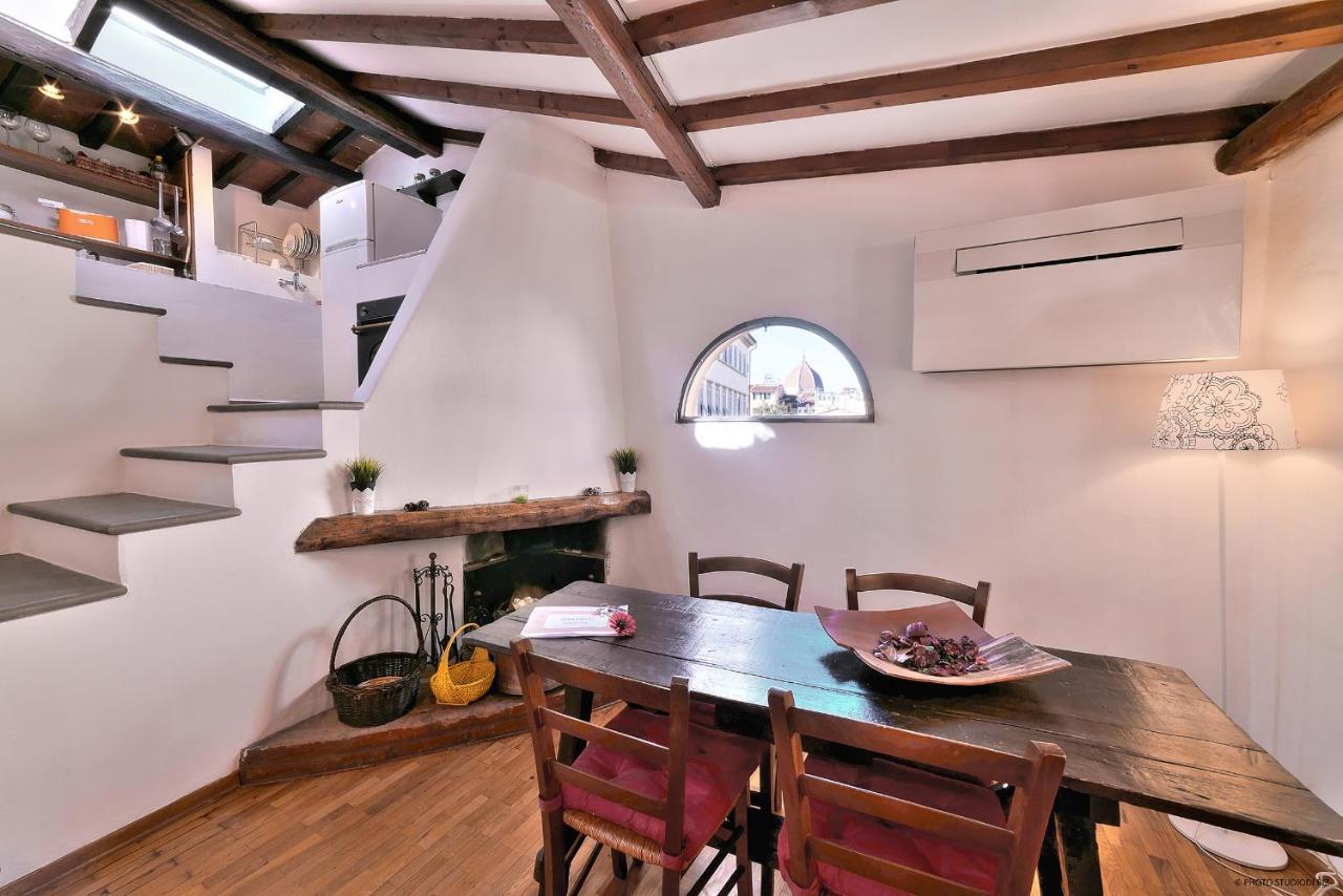 Ferienwohnung La Terrazza Sul Tetto Florenz Exterior foto